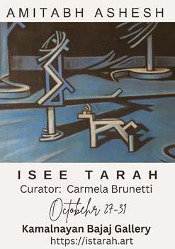 ISEE TARAH Solo Show Of Paintings By Renowned Artist Amitabh Ashesh In Kamalnayan Bajaj Art Gallery