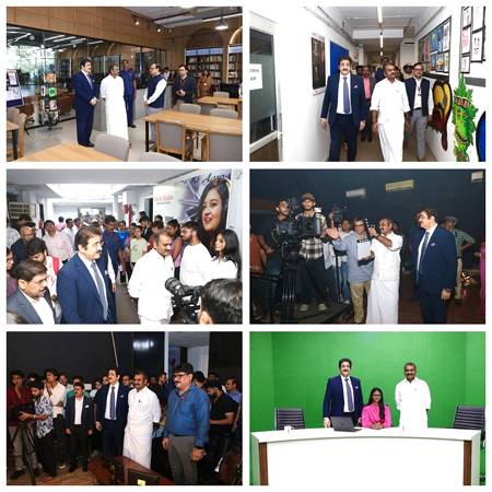 Suraj Parkash Marwah Shooting Floor Inaugurated By Dr. L. Murugan, Minister Of State For Information And Broadcasting